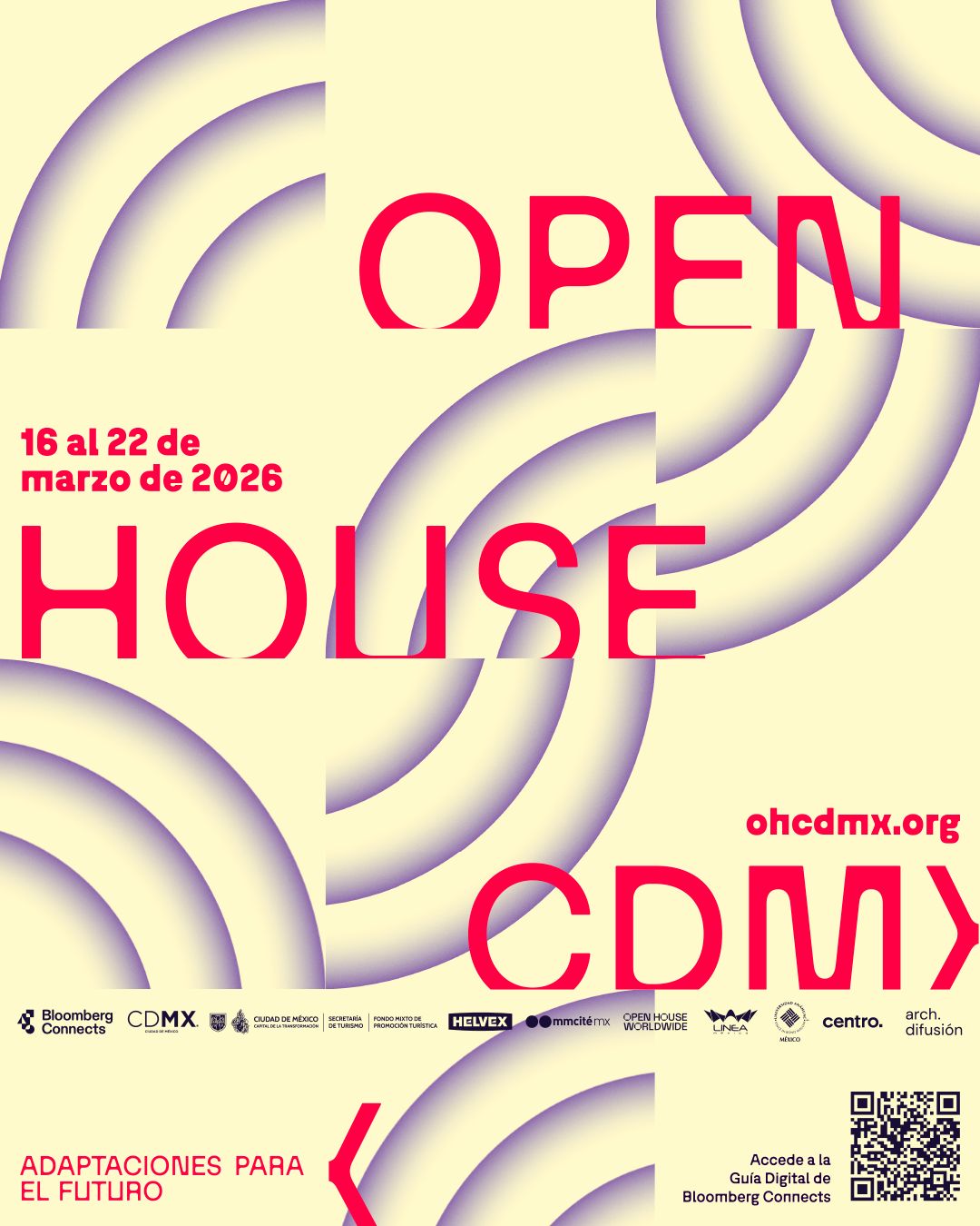 Descubre 50 espacios abiertos en Open House CDMX 2026