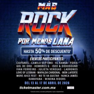 mas rock por menos lana 2026 caifanes el tri