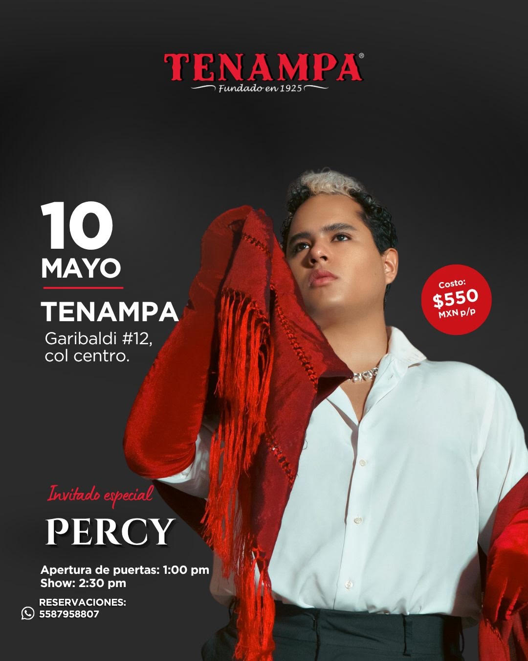 El centenario Salón Tenampa celebrará el 10 de mayo con una serenata especial