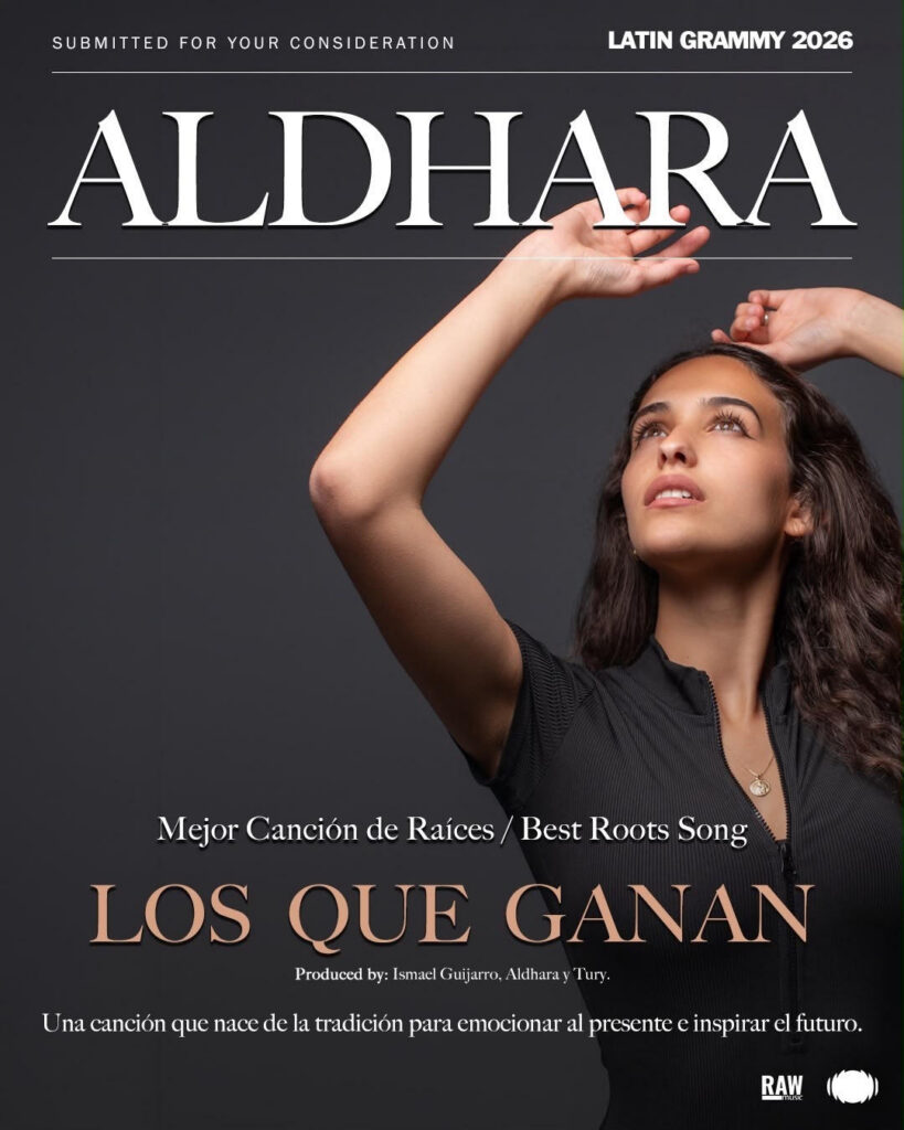 ALDHARA presenta su candidatura a los Latin GRAMMY 2026