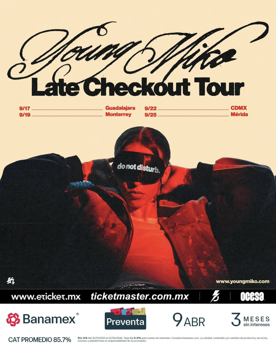 Young Miko en el Palacio de los Deportes