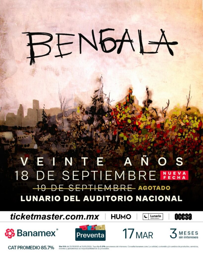 Bengala en el Lunario del Auditorio Nacional