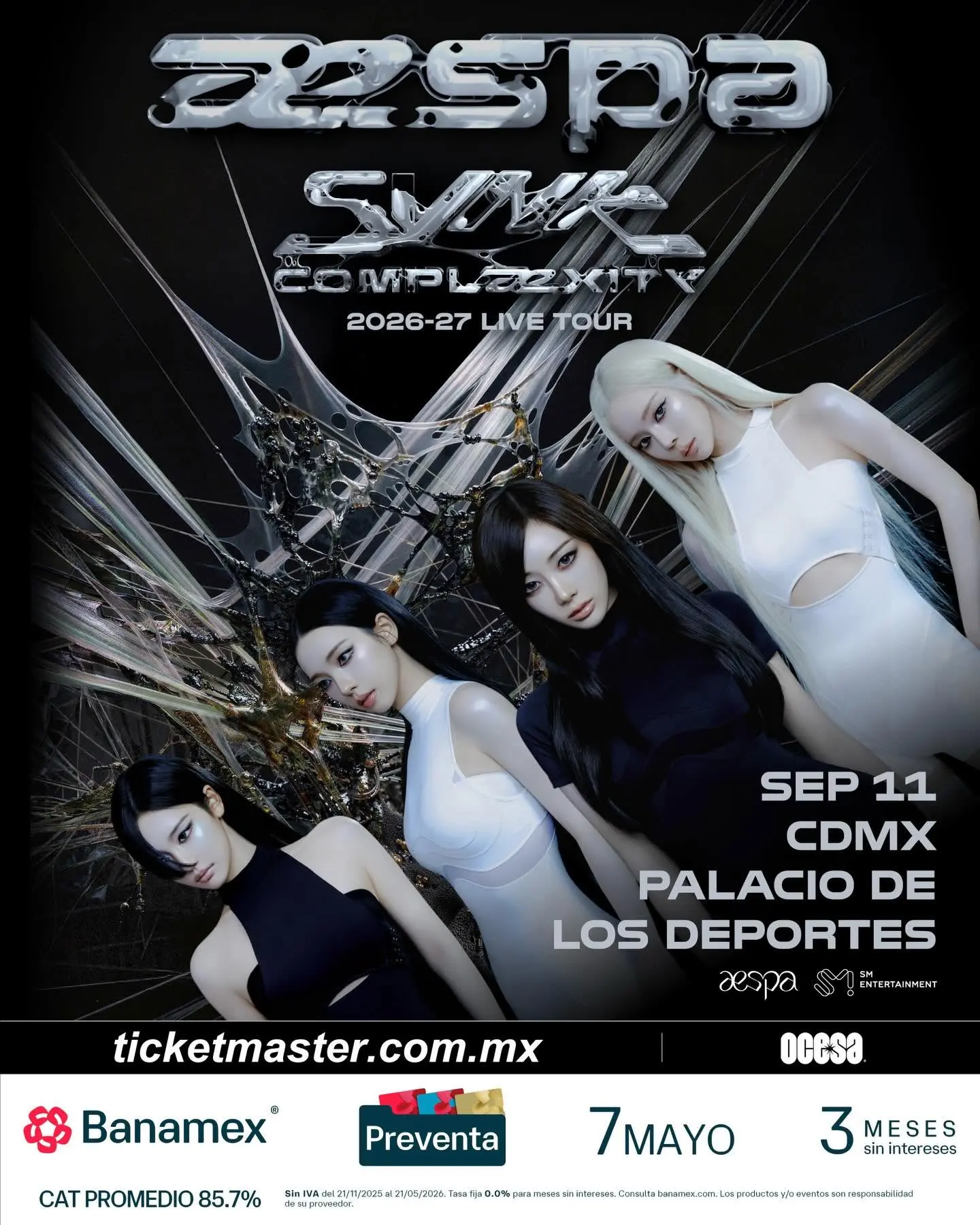 aespa en el Palacio de los Deportes