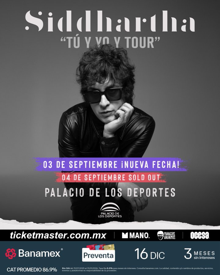 Siddhartha en el Palacio de los Deportes