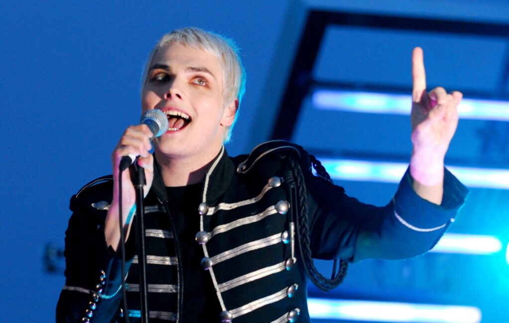 Gerard Way de My Chemical Romance en la gira Black Parade