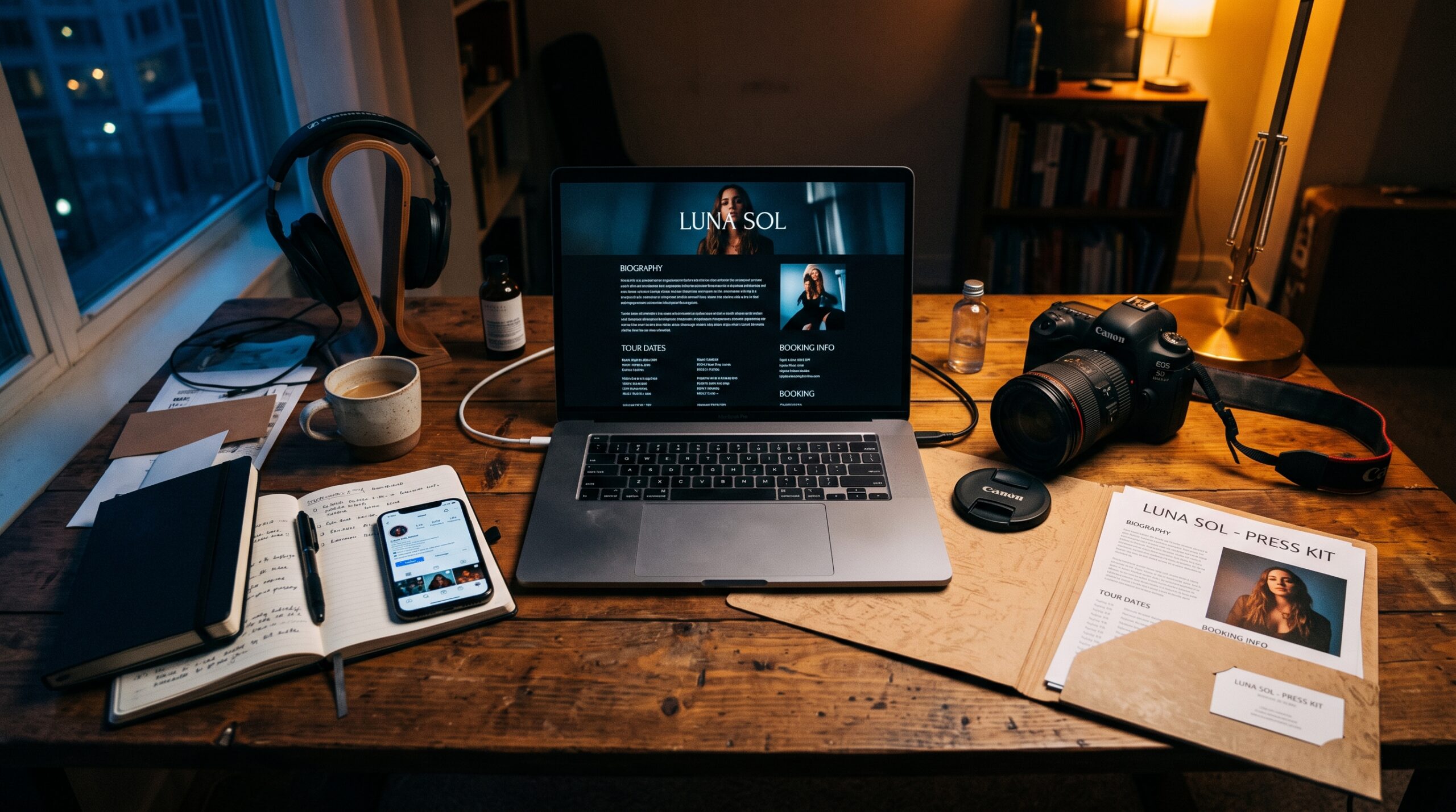 Qué debe llevar un presskit musical: la guía completa para artistas y bandas