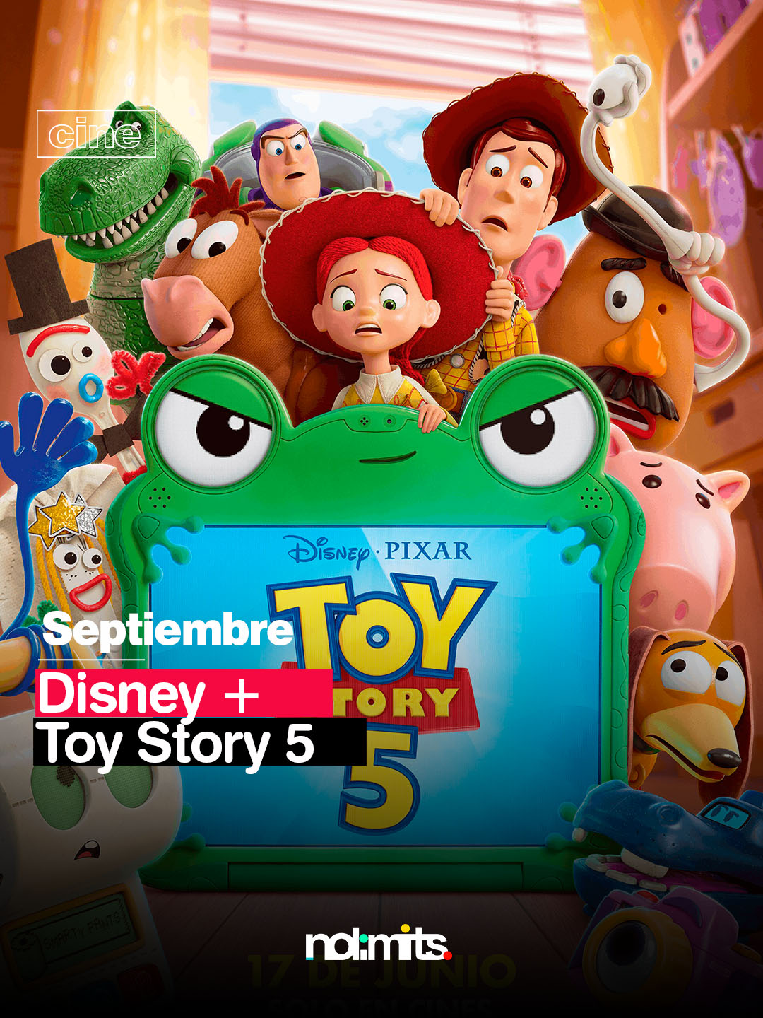 Toy Story 5 llega a Disney+