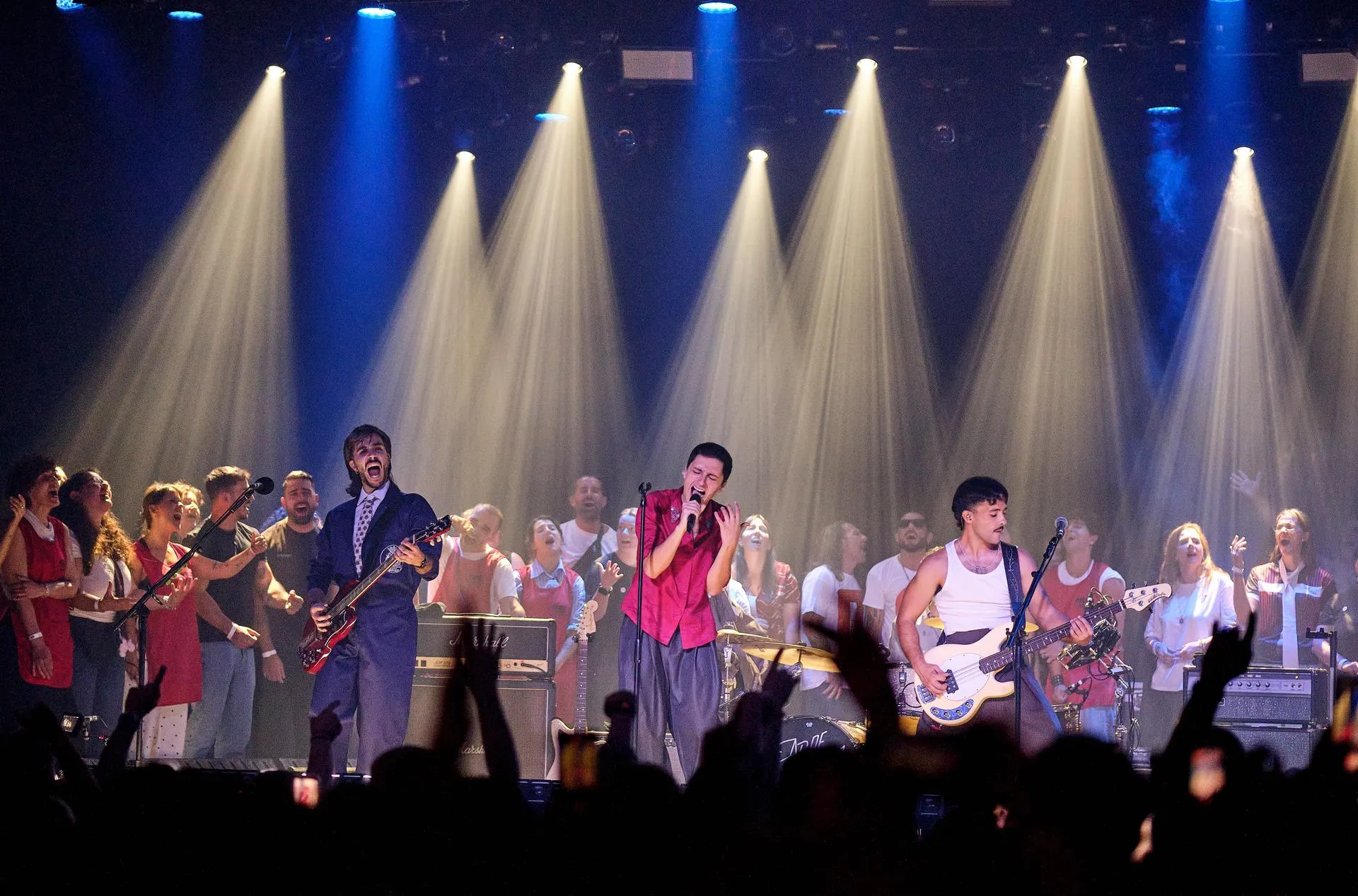 Arde Bogotá, banda de rock español que se presenta en el Teatro Metropólitan de la CDMX, en concierto en La Riviera de Madrid